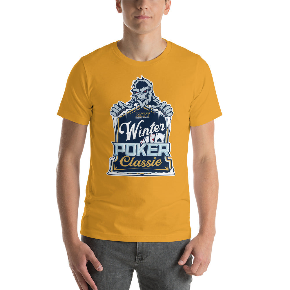 MSPT Winter Poker Classic T Shirt Flop The World Poker Gear