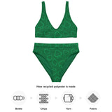 Luck of the Irish Recycled High-Waisted Bikini