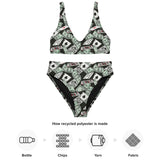 All About the Benjamins Recycled High-Waisted Bikini
