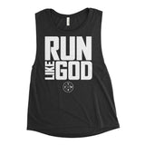 Run Like God Athletic Tank