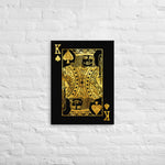 King of Spades Canvas